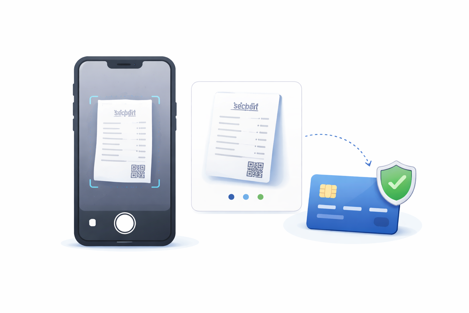 Receipt Storage illustration